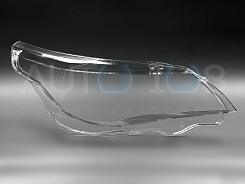 Стекло фары BMW 5 E60 / E61 (2007-2010) рестайлинг с AFS (адаптивная) (правое)