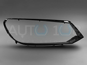 Стекло фары VOLKSWAGEN TOUAREG 2 NF (2010-2014) дорестайлинг (правое)