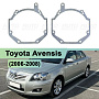Переходная рамка Toyota Avensis (2006-2008) рестайлинг - Hella 3 / 3R (к-т 2шт) 017 по выгодной цене