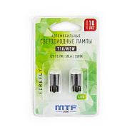Светодиодная лампа MTF W5W T10 FIREFLY 5500K 24v (2 шт)