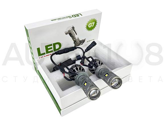 Светодиодная лампа TCS H7 MINI LED с линзой 5500K (комплект 2 шт) по выгодной цене