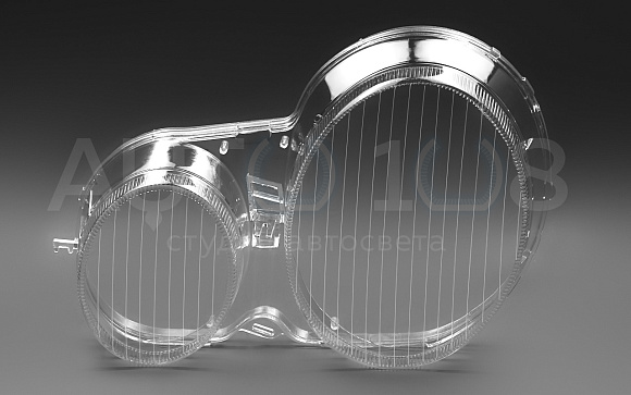 Стекло фары MERCEDES E-class W210 (1999-2002) рестайлинг ксенон (левое) по выгодной цене