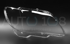 Стекло фары BMW 7r E65, E66 (2005-2008) рестайлинг (правое)