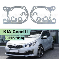 Переходная рамка KIA Ceed II (2012-2018) - Hella 3 / 3R (к-т 2шт) 070 — фото 1