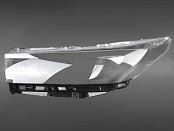 Стекло фары TOYOTA HIGHLANDER 3 (2016-2019) рестайлинг LED линза (левое)