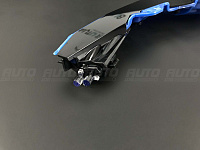 Верхняя маска (ресница) BMW 5 G30 (2020-2023) Laser LED Shadow Line (левая) — фото 4