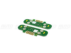Плата подсветки ДХО BMW X5 G05 LOW (2019 - 2023) Yellow Lemon (2 шт.)