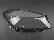 Стекло фары MERCEDES A W176 (2015-2018) рестайлинг не для галогена (правое)