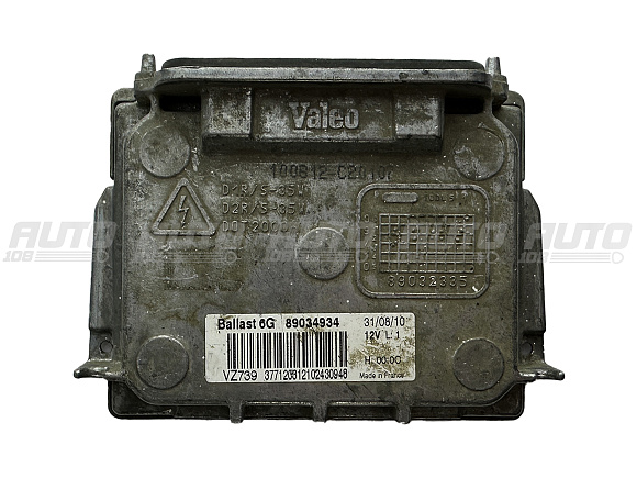 Блок розжига ксенона Valeo 6G 89034934 по выгодной цене