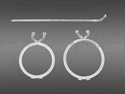 Световоды для фары BMW X1 E84 (2012-2015) рестайлинг левой