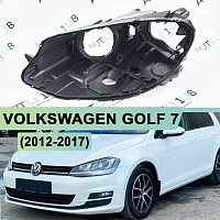 Корпус фары VOLKSWAGEN GOLF 7 (2012-2017) ксенон (левый) — фото 1