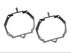 Переходная рамка Nissan X-Trail T32 (2017-2022) LED с AFS - Модуль Hella 3/3R (к-т 2шт) 506