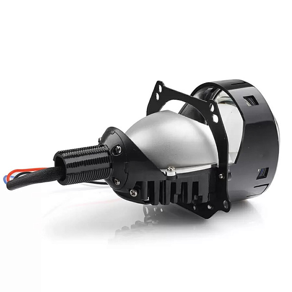 Светодиодные линзы AOZOOM A5+ BI-LED 3.0" 5500K (крепление под гайку / Hella 3) (к-т 2шт) по выгодной цене