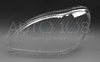 Стекло фары MERCEDES S-class W220 (2002-2006) рестайлинг (левое) по выгодной цене