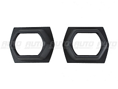 Маски для установки линз BMW X5 G05 / X6 G06 (2018-2023) (скошеная линза) 3 дюйма (к-т 2шт.)