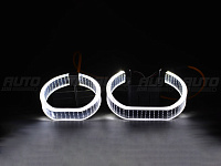 LED Ангельские глазки (кольца) BMW X5 E70 F-Style (2006-2010) дорестайлинг (комплект) — фото 5