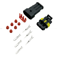 Разъем AMP SuperSeal 3PIN 1.5 (комплект)