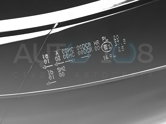 Стекло фары BMW 5 E60 / E61 (2007-2010) рестайлинг с AFS (адаптивная) (правое) по выгодной цене