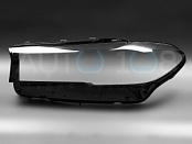 Стекло фары BMW 5r G30, G31, G38 (2020-2023) рестайлинг (левое)