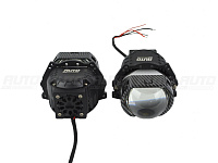 Светодиодные линзы Rayzer Cubix (прямоугольная линза) 3.0 5500K Bi-Led (комплект 2 шт) — фото 6