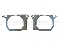 Переходная рамка Hyundai Santa-Fe IV (2018-2021) LED - Hella 3 / 3R (к-т 2шт)  — фото 2