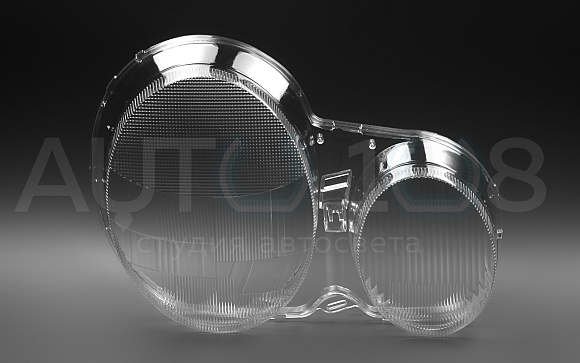 Стекло фары MERCEDES E-class W210 (1999-2002) рестайлинг галоген (правое) по выгодной цене