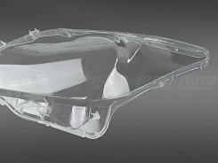 Стекло фары LEXUS LX 570 URJ200 (2012-2015) рестайлинг ПРОЗРАЧНЫЙ кант (левое)