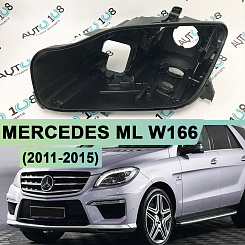 Корпус фары MERCEDES ML klasse W166 (2011-2015) (левый)