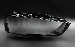 Стекло фары AUDI A4 B8 (2011-2015) рестайлинг (правое)