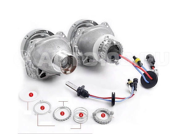Биксеноновая линза HELLA 3R (H1/H4/H7/9005/9006) по выгодной цене