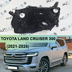 Корпус фары TOYOTA LAND CRUISER 300 (2021-н.в.) (левый)