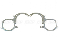 Переходная рамка Toyota RAV 4 CA40 (2012-2015) дорестайлинг ЦЕЛЬНАЯ - Hella 3 / 3R (к-т, 2шт) — фото 2