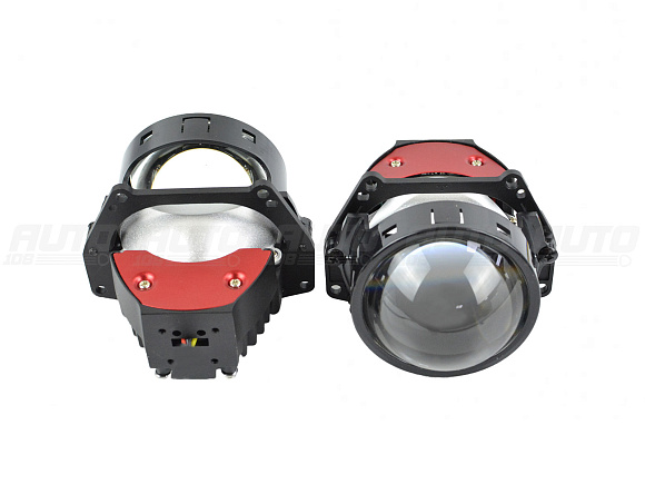 Светодиодные линзы Rayzer Base (крепление под гайку / Hella 3) 3.0 5500K Bi-Led (2 шт) по выгодной цене