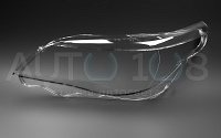 Стекло фары BMW 5 E60 / E61 (2003-2010) (левое) — фото 2