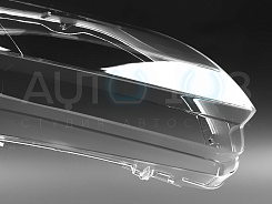 Стекло фары BMW 6 F12 / F13 / F06 (2011-2015) дорестайлинг LED (левое)