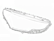 Стекло фары HAVAL Jolion (2021-н.в.) (правое)