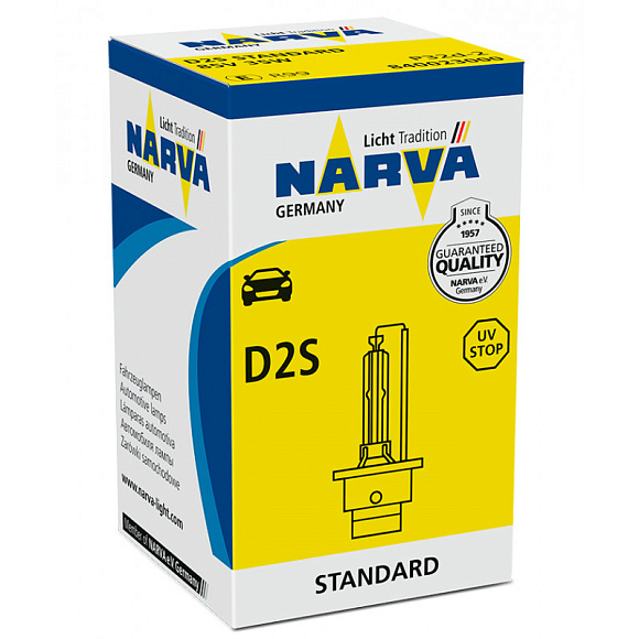 Ксеноновая лампа D2S Narva 4300K (84002) по выгодной цене