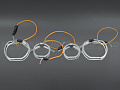 LED Ангельские глазки (кольца) BMW X6 E71 / X5M E70 F-Style (2007-2012) (комплект) по выгодной цене