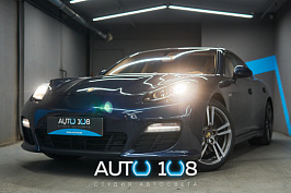Porsche Panamera I (2009-2013) до рестайлинга — замена стекла левой (водительской) фа...
