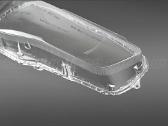 Стекло фары MITSUBISHI OUTLANDER 2 XL (2009-2013) рестайлинг (правое)