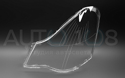 Стекло фары NISSAN ALMERA 3 G15 (2012-2018) (левое)