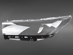 Стекло фары TOYOTA HIGHLANDER 3 (2016-2019) рестайлинг LED линза (левое)