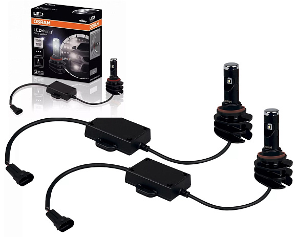 Светодиодная лампа OSRAM LEDriving H8/H11/H16 6000K (комплект, 2 шт.) 66220CW по выгодной цене