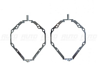 Переходная рамка Toyota Crown S200 (2010-2015) AFS - Hella 3 / 3R (к-т 2шт) — фото 2