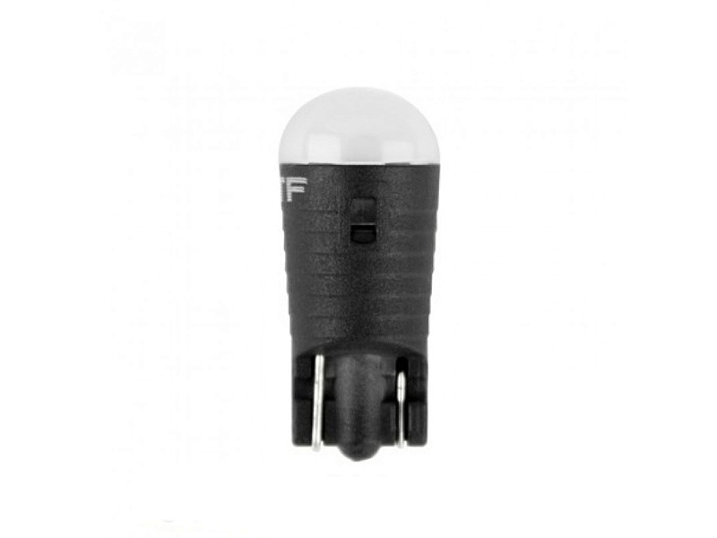 Светодиодная лампа MTF Light W5W T10 матовая LED 5500К (2 шт)