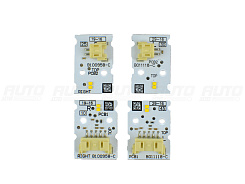 Плата подсветки ДХО BMW 3 F34 GT LED 63117470425 (2016-2019) Yellow LEMON (4 шт.)