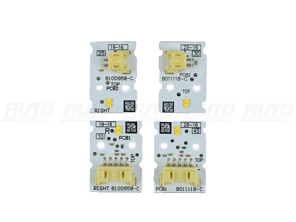 Плата подсветки ДХО BMW 3 F34 GT LED 63117470425 (2016-2019) Yellow LEMON (4 шт.) по выгодной цене