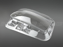 Стекло фары NISSAN QASHQAI J10 (2010-2013) рестайлинг (правое)