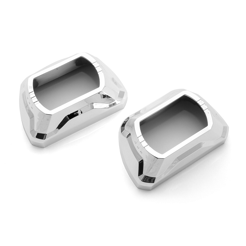 Маски для линз QUADRIX SLIM 3" хром (2шт)