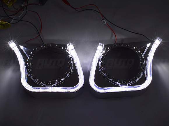 Маска для линз 3.0 дюйма - №142 с А/Г LED 2 шт. по выгодной цене